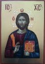 Ikona - Chrystus Pantokrator V - Świat Ikon Jadwiga Szynal